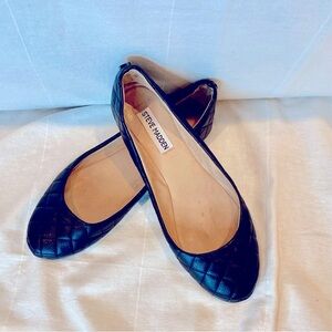 Ballet flats, quilted, Steve Madden, flats, slip on